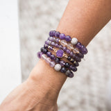 harmony stone and fluorite bracelet| harmony stone bracelet